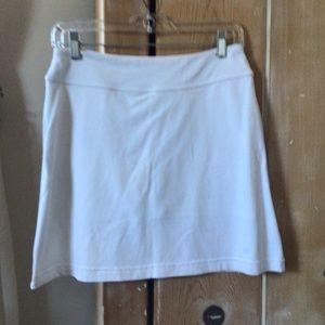 Athleta white skort